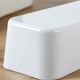 thumbnail image 5 of Fiudx Organizador de Almacenamiento de Plástico con 5 Compartimentos, Solución Multiusos, Ahorra Espacio para Ropa Interior, Calcetines, Cosméticos, Toallas y Oficina En Casa. Blanco, 27 X 9 X 5,8 Cm, 5 of 5
