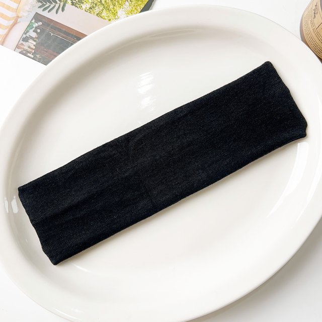 Diademas elásticas de algodón, diademas de moda, señoras y hombres, correr sólidos, fitness, diademas de yoga, accesorios para el cabello de maquillaje elásticos