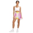 thumbnail image 5 of Women's Color Vortex Tie Dyeing Print High Waist A-Line Mini Skirts Colorful Pleated Short Skirt Trendy E-Girls Streetwear, 5 of 5