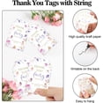 thumbnail image 3 of joycraft 50Pcs Thank You Tags with String, 2x3 Inch White Kraft Paper, Thank You Fairy Much Gift Tags for Celebration, 3 of 6