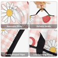 thumbnail image 6 of Strawberry and Heart Pink Pattern Teens Toddler Nap Mat with Pillow, Sleeping Mat Bag for Preschool Daycare 51"x22", 6 of 6