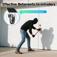 thumbnail image 6 of DFITO Solar Security Camera Outdoor Wireless Dual-Lens 1296P, 8000mAh Battery, 5G/2.4G WiFi, PIR Motion Detection, 2-Way Audio, Color Night Vision, IP66 Waterproof, 6 of 9