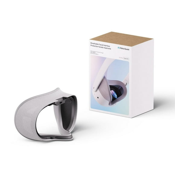 Protection faciale respirante Meta Quest 3S — Compatible avec Meta Quest 3S — Plus de confort — Installation en quelques secondes