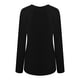 thumbnail image 5 of Moda mujer Casual cuello en V brillante intermitente Hot Diamonds manga larga camiseta Tops Fridja  FKASFK4819, 5 of 5