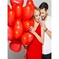 thumbnail image 4 of 1056pcs Valentine's Day Balloon Decoration, Golden 'i Love You' Balloon Banner And Heart Shaped Balloons Set, 1000 Pieces Red Silk Rose Petals And Bea, 4 of 5