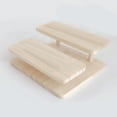 thumbnail image 3 of Almencla Wooden Glasses Display Rack Jewelry Holder Organizer Glasses Display Stand Doll 2 Layers, 3 of 8