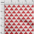 thumbnail image 2 of oneOone Cotton Flex Red Fabric Geometric Sewing Craft Projects Fabric Prints By Yard 40 Inch Wide, 2 of 5