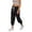 *Black, variant on VBVC Women's Drawstring Jogger Cropped Pants,Smocked Waist Trousers For Women,Ladies Summer Stretchy Sweatpants with Pockets,Black,S-2XL