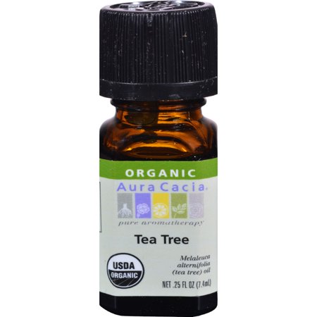 Frontier Natural Aura Cacia Organic Tea Tree Oil, 0.25 (Best Tea Tree Oil Products)
