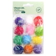 thumbnail image 3 of Vibrant Life Value Pack Sparkle Pompom Cat Toys, 12 Count, 3 of 6