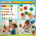 thumbnail image 3 of Juguetes magnéticos con 3 nutrias, 37 unidades, para niños pequeños, 3 of 7