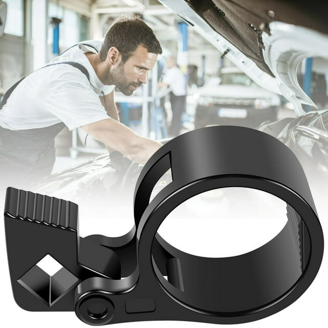 PENGXIANG Inner Tie Rod Wrench General Tie Rod End Remover 27mm to 47mm Sturdy Steering Track Rod Removal Tool Multi-functional Inner Tie Rod Wrench Garage Tool for Car (Black )