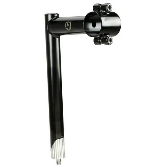 Velo Orange Removable Faceplate Quill Stem- Black Length: 100 Bar Clamp Diameter (mm): 31.8