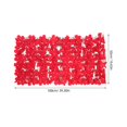 thumbnail image 2 of CUITING Reed Fence Picket Artificial Fence 100.00X50.00X0.50CM Red, 2 of 8