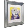 thumbnail image 2 of Trademark Fine Art "Willie" Canvas Art by Pat Saunders-White, White Matte, Silver Frame, 2 of 4