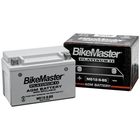 BikeMaster MS12-12ZS AGM Platinum II Battery