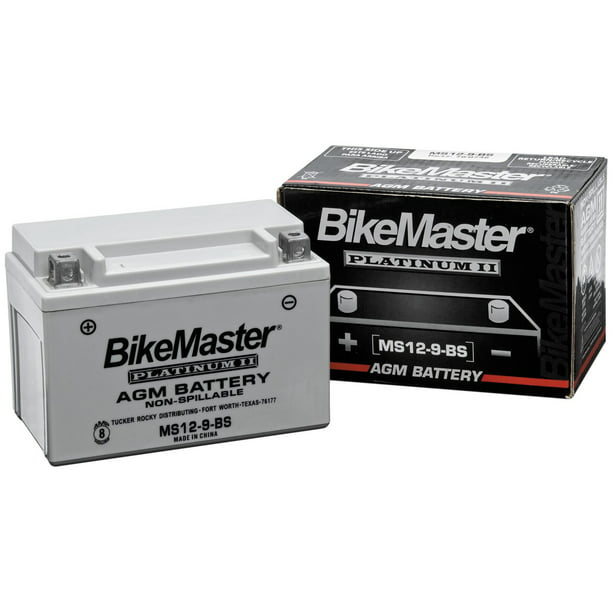 BikeMaster HTX9-FA AGM Platinum II Battery