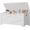 White, variant on EastVita Storage Chest Wooden Toy Storage Bench Modern Style Lift-Top Toy Chest with Safety Hinge for Entryway Bedroom Living Room Supports 300 Lb and Easy Assembly