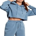 thumbnail image 2 of PENGXIANG Sweat à Capuche pour Femmes à Manches Longues, 2 of 5