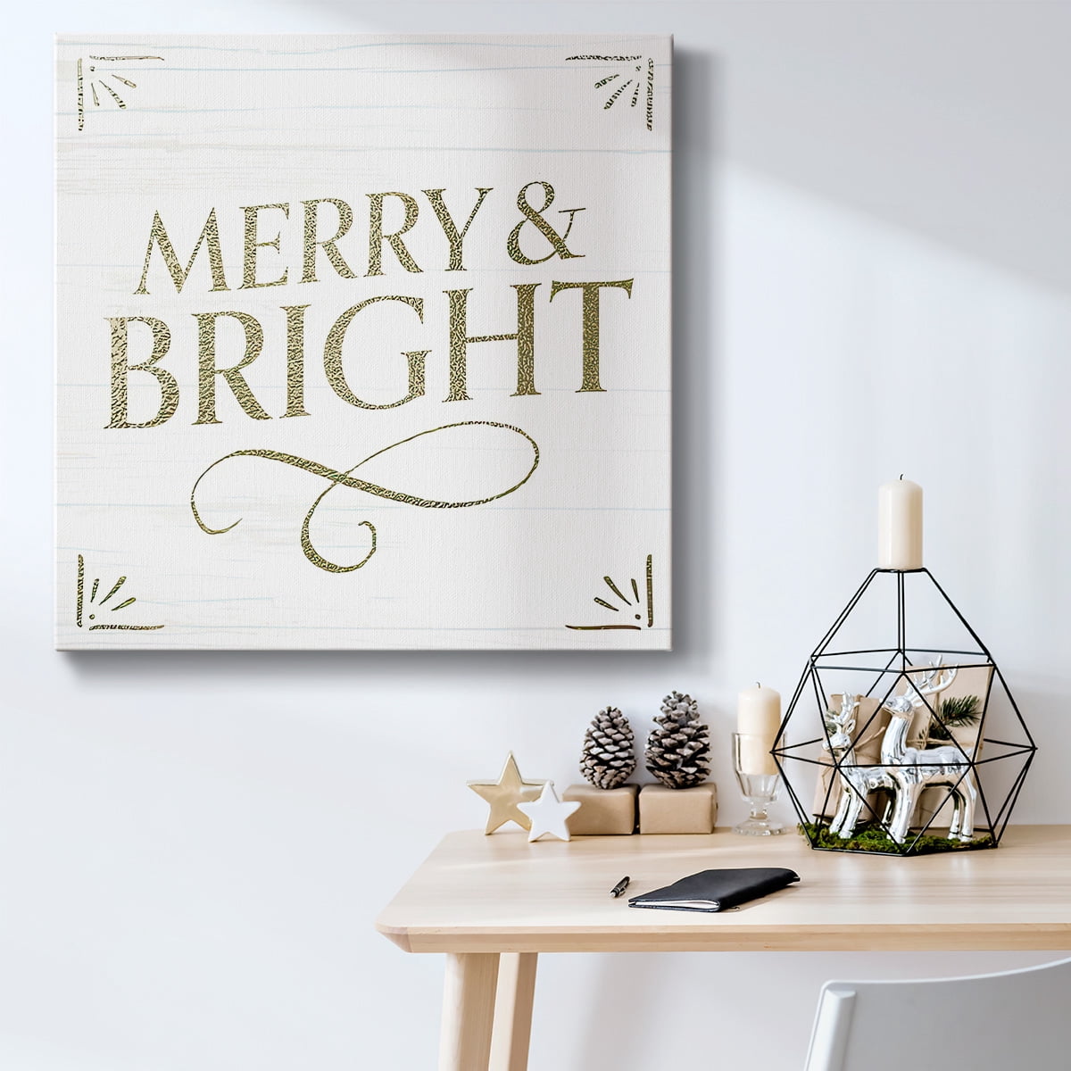 Golden Sentiments II- Gallery Wrapped Canvas