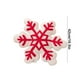 thumbnail image 3 of Adornos navideños, cojín decorativo navideño con forma de copo de nieve para salón, sofá o dormitorio. Ideal para decoración navideña. Cojines de felpa corta., 3 of 6