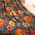 thumbnail image 3 of Pioneer Flower Blanket,Comfortable Soft Flannel Throw Blanket,All Season,Warm Lightweight Blankets for Sofa Bed Couch Living Room Chair,40"x50"(100x130cm), 3 of 4