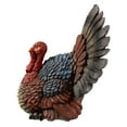 thumbnail image 4 of Northlight 11" Brown, Red and Blue Fall Harvest Turkey Tabletop Figurine, 4 of 4
