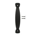 thumbnail image 2 of Miseno Mbdh0085 8" Tall Sliding Barn Door Pull - Black, 2 of 2