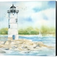 thumbnail image 1 of Great Art Now East Coast Lighthouse I by Cynthia Coulter, Canvas Wall Art, 12W x 12H, 1 of 2