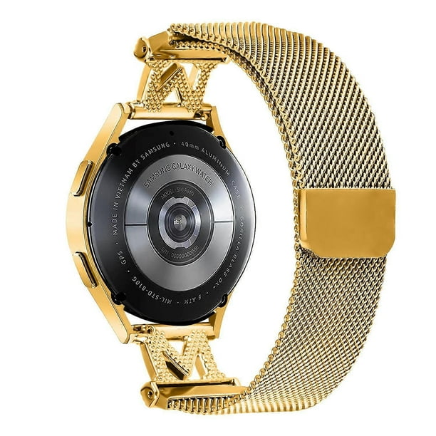 M-Type Milanese Bands For Honor Watch ES Stainless Steel Metal Strap - Black