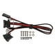 thumbnail image 2 of Luz de Techo LED RC Crawler, Lámpara Rectangular de 8 LED de Alto Brillo Para 1/10 RC Crawler para axial para SCX10 90046, 2 of 7