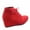 Red, variant on Patricia-1 Women's Casual Oxford Ankle Booties Lace up Low Wedge Shoes
