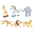 thumbnail image 2 of Juego de juguetes de animales, 6 piezas/juego, modelo de animal, juego de juguetes para niños, juego de juguetes de animales para niños, valor excepcional, 2 of 12