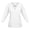 A009-White, variant on Scrub Tops Women Medical Scrubs Plus Size Stretch V Neck Long Sleeve Blouse Shirt Workwear Working Uniform
