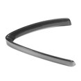thumbnail image 3 of Carbon Fiber Middle Grille Trim Front Lower Middle Grille For  Car Front Grille Accessory Carbon Fiber Car Covers Dry Carbon Fiber Front Lower Middle Grille Frame V Shape Trim Fits, 3 of 8