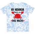 thumbnail image 3 of Inktastic Mommom Loves Me Grandson Boys or Girls Toddler T-Shirt, 3 of 5