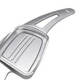 thumbnail image 2 of 2x extensión de palanca de cambios de volante de coche de aleación de aluminio compatible con A4 A5 Q2 Q7 S3 S4 TT TTS 2016-2017, plateado Yotijar Extensión de la palanca de cambios de cambio, 2 of 6