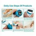 thumbnail image 4 of Scholl Velvet Smooth Pedi Diamond crystals Electric Foot File Hard Skin Remover, 4 of 5