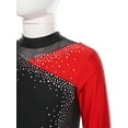 thumbnail image 7 of TiaoBug Gymnastics Leotard for Girls Athletic Dance Skating Jumpsuit Ballet Unitards Red 10, 7 of 7