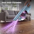 thumbnail image 6 of Shark UltraCyclone Handheld Vacuum, Above-Floor Cleaning, Dual Cyclonic Suction, XL Dust Cup, CH900WM, Blue, 6 of 8