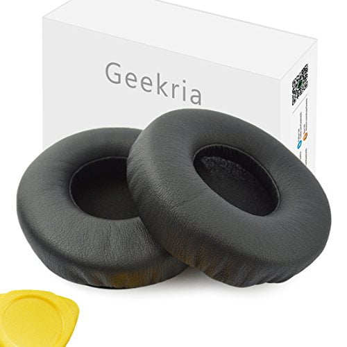 Velvet Black DR-ZX102DPV ZX300 Geekria Earpad for Sony DR-BT101 ZX100 S500 Headphone Ear Pad//Ear Cushion//Ear Cups//Ear Cover//Earpads Repair Parts