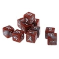 thumbnail image 3 of de 10 Uds. De juegos de rol D&D de colores de seis la D6(1-6) da Marrón + Gris Zulema Dado, 3 of 8