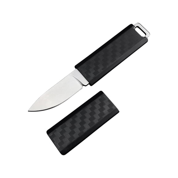 Huaao Mini Multi Functional Knife, a Compact and Portable Knife with a Sheath, is Perfect for Indoor Use, Camping, Fishing, and Outdoor Adventures