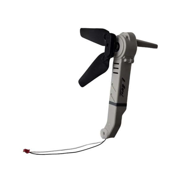 RC Drone Motor Arm Brazo de Motor Plegable con Hélices Base para Cuadricóptero Reemplazo Instalación Sencilla Hecho de Pp y Componentes Electrónicos Frente A