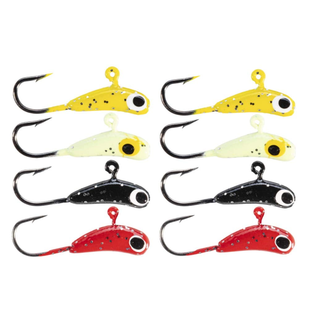 Ice Fishing Jigs Lead Jig Heads Fishing Lure Jigs Winter Metal Lures (0