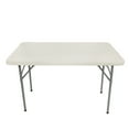 thumbnail image 4 of Hampden Furnishings Baldwin Collection 24" x 48" Folding Table, Plastic/Steel, Grey, 4 of 6