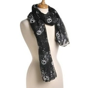 Grasslands Road Grasslands Road Skulls Scarf Halloween Costume Accessories