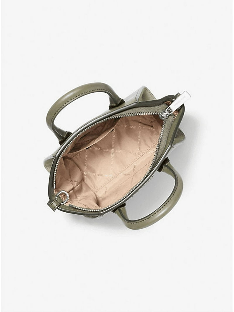 ミッチェル Michael Kors Outlet Avril Extra-Small Leather Satchel - Thyme