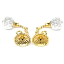 1 Pair of Phoenix Glass Crystal Curtain Holdback Hooks Wall Window Drapery Tie Back Hooks Metal Hanger Holder