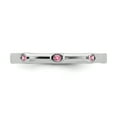 thumbnail image 4 of Pink Tourmaline Sterling Silver Ring, 4 of 5